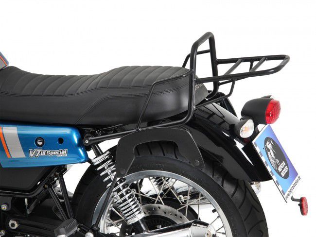 Hepco & Becker C-Bow tassendrager set chroom voor Moto Guzzi V7 III Carbon/ Milano/ Rough vanaf 2018 tot 2020