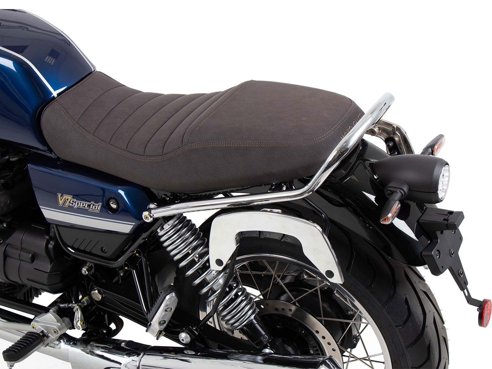 Hepco & Becker C-Bow tassendrager set chroom voor Moto Guzzi V7 Stone / Special vanaf 2021
