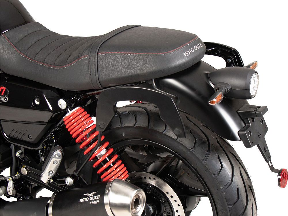 Hepco & Becker C-Bow tassendrager set zwart voor Moto Guzzi V7 Stone Special Edition vanaf 2022