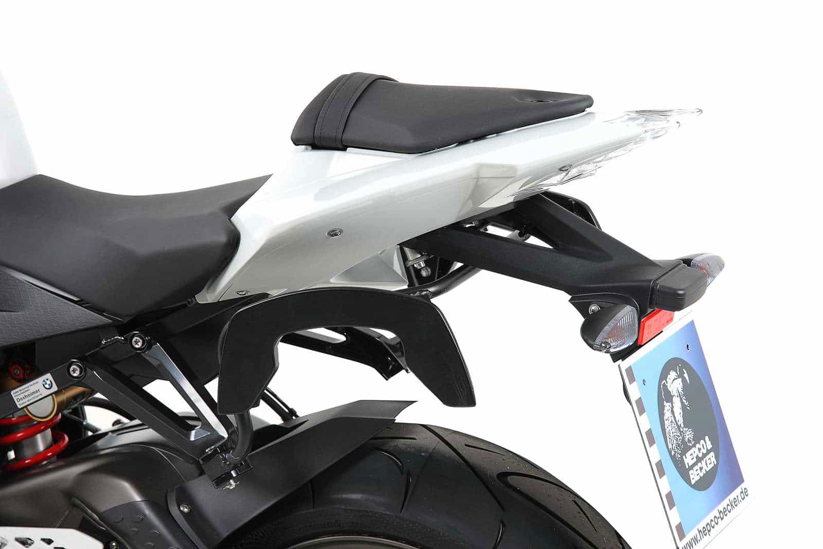 Hepco & Becker C-Bow tassendrager set zwart Lock-it voor BMW S1000RR vanaf 2009 tot 2011