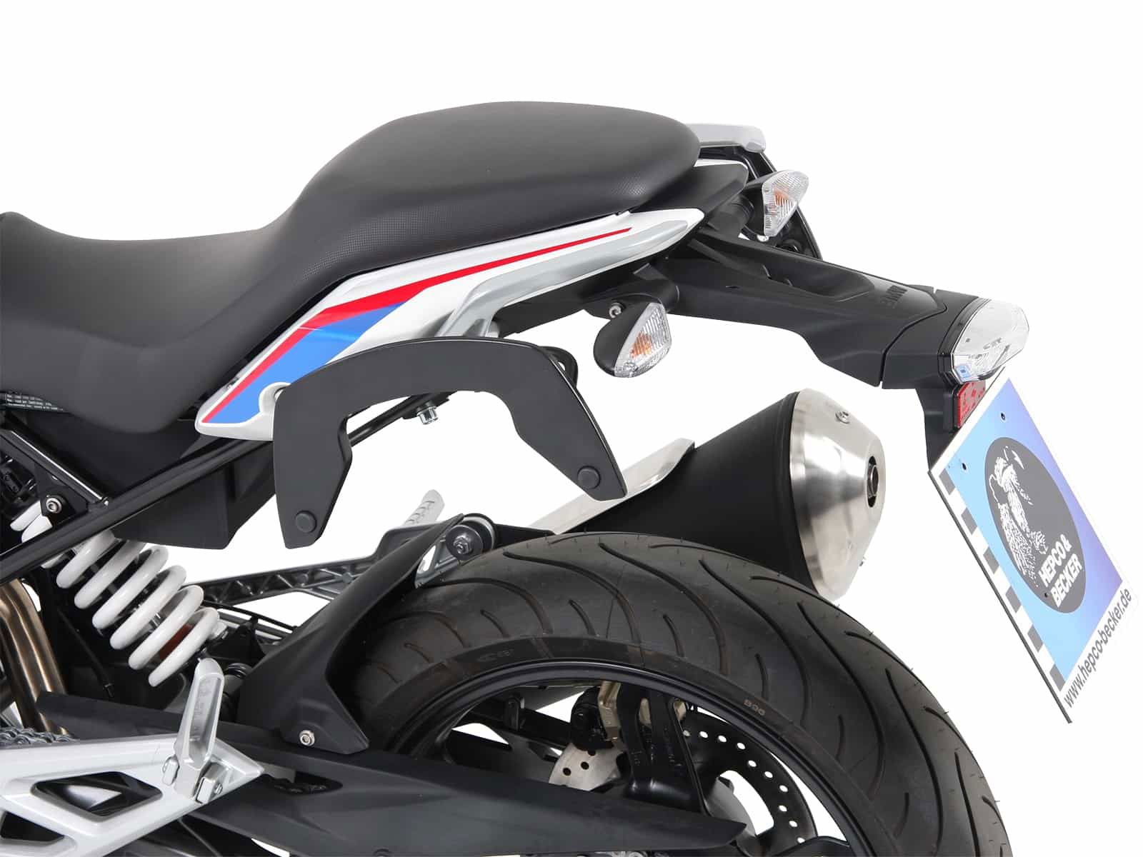 Hepco & Becker C-Bow tassendrager set zwart voor BMW G310R vanaf 2016 tot 2020