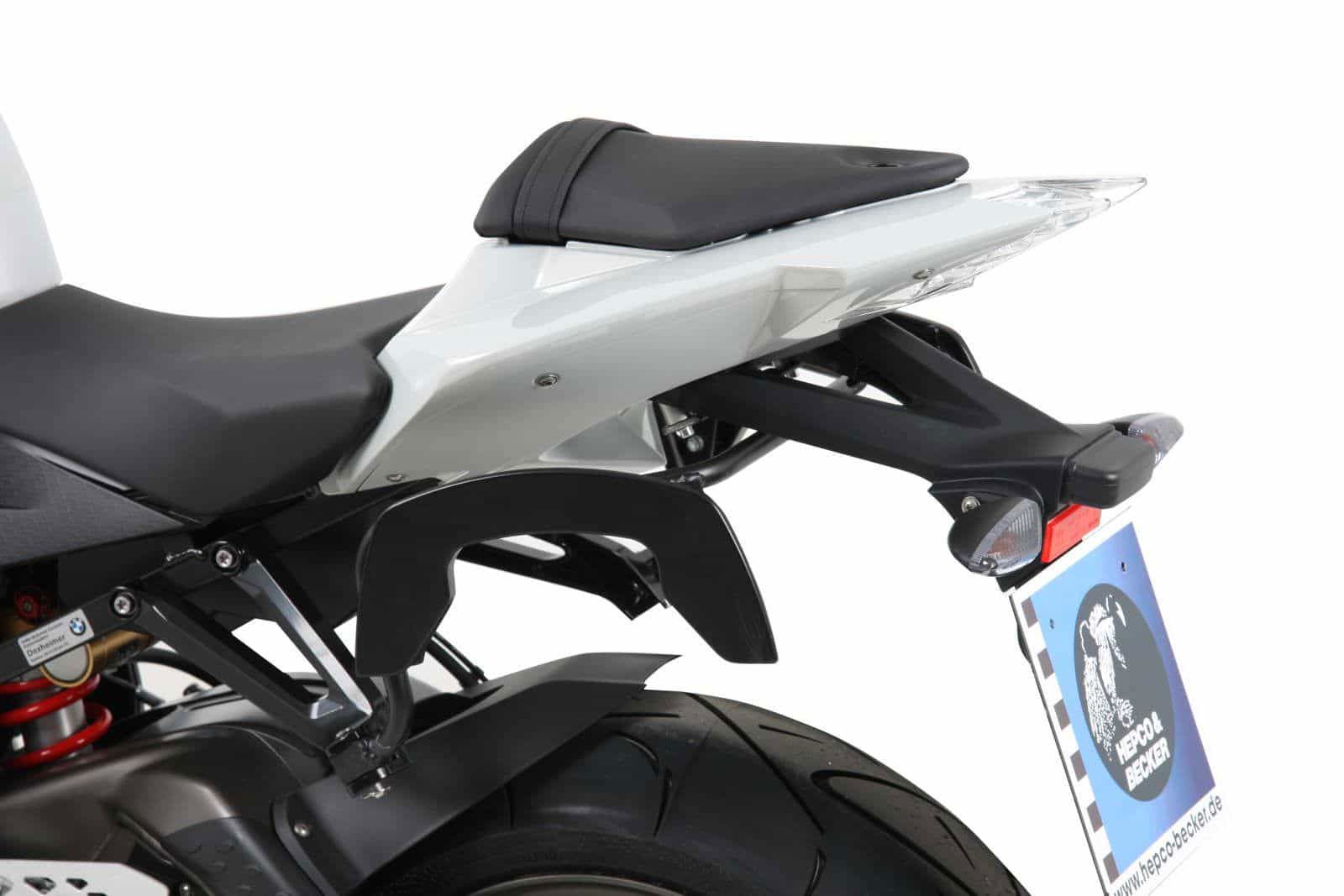 Hepco & Becker C-Bow tassendrager set zwart Lock-it voor BMW S1000RR vanaf 2012 tot 2014
