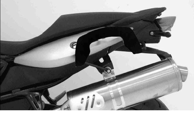 Hepco & Becker C-Bow tassendrager set zwart voor BMW F800GT vanaf 2013 tot 2019
