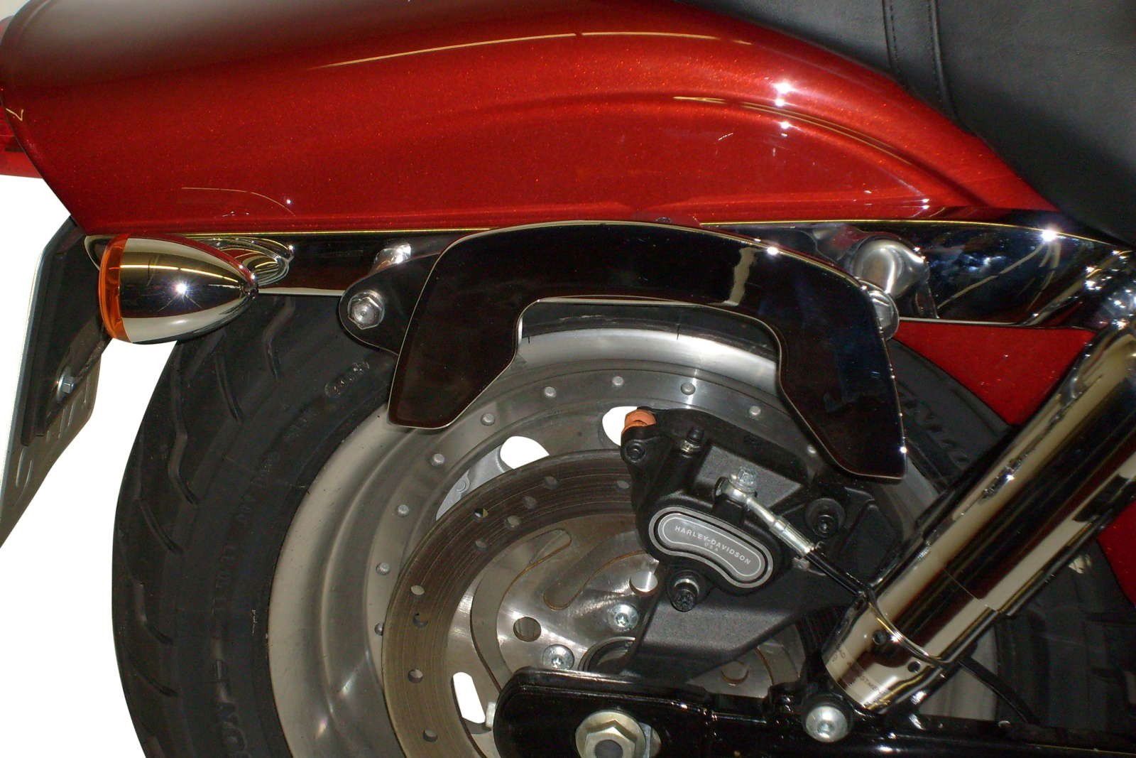 Hepco & Becker C-Bow tassendrager set chroom voor Harley Davidson Dyna Fat Bob