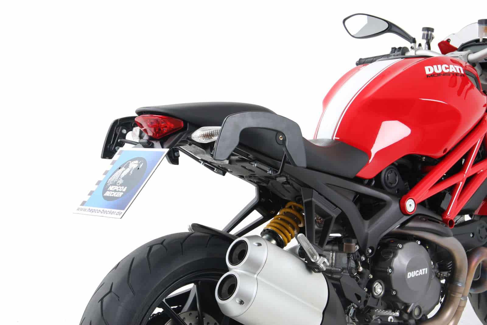 Hepco & Becker C-Bow tassendrager set zwart voor Ducati M1100 EVO vanaf 2011 tot 2013