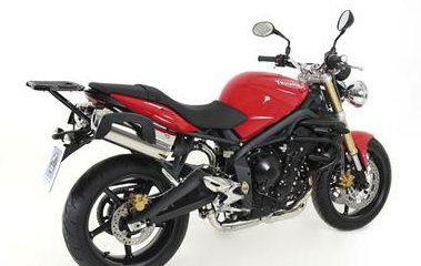 Hepco & Becker C-Bow tassendrager set zwart voor Triumph SPEED TRIPLE 1050 vanaf 2011 tot 2015