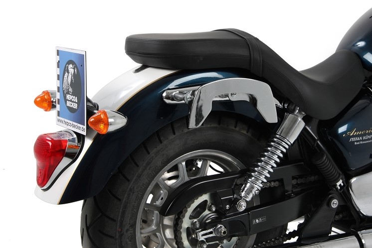 Hepco & Becker C-Bow custom tassendrager set chroom voor Triumph Bonneville America / Speedmaster vanaf 2011