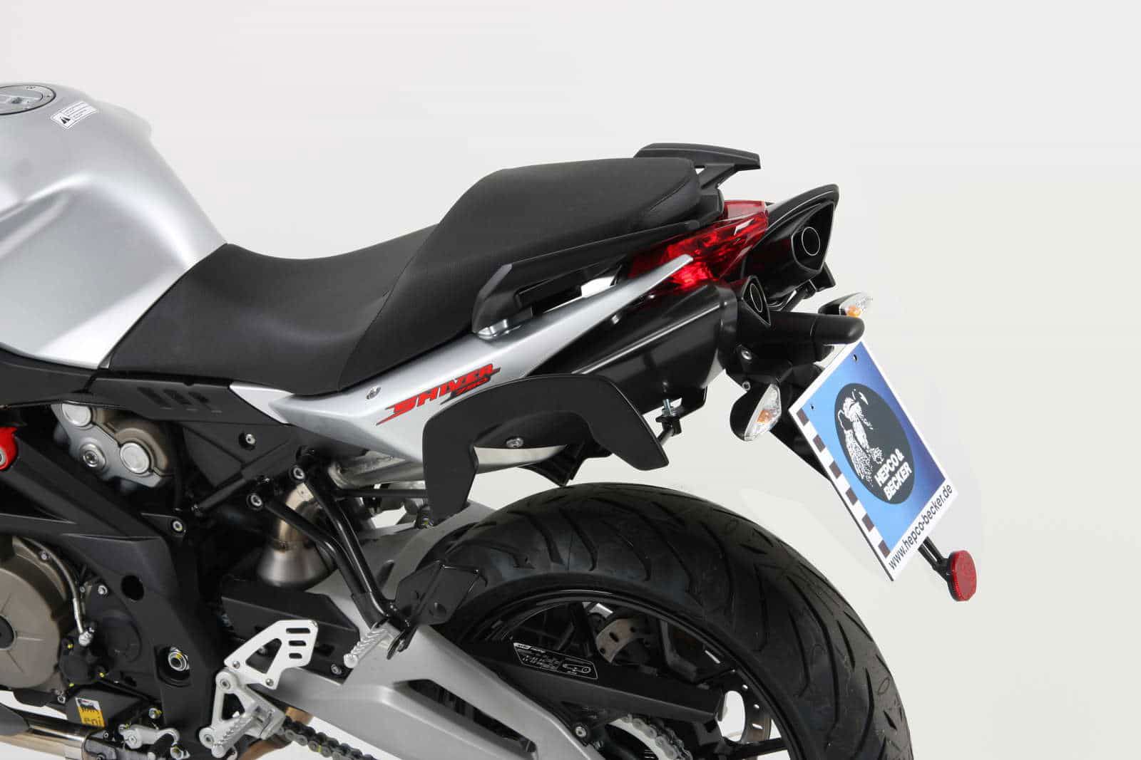 Hepco & Becker C-Bow tassendrager set zwart voor Aprilia SL750 Shiver vanaf 2010 tot 2016