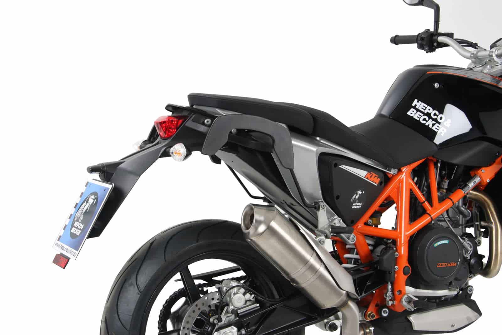Hepco & Becker C-Bow tassendrager set zwart voor KTM 690 Duke vanaf 2012