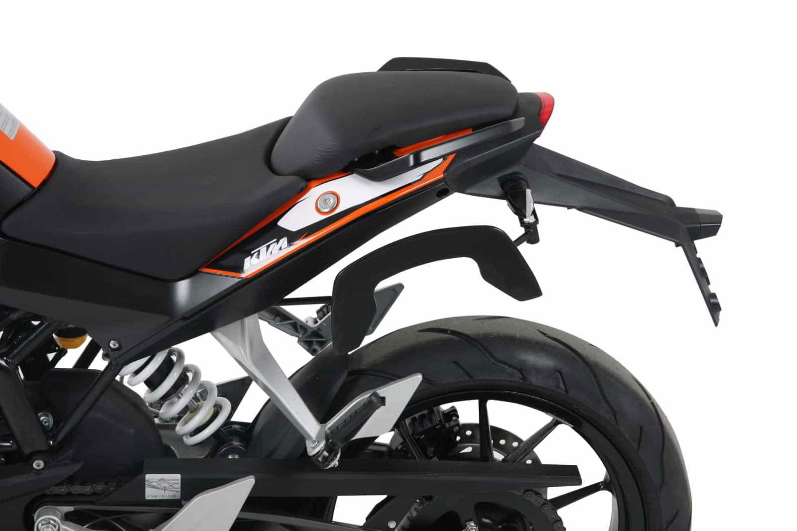 Hepco & Becker C-Bow tassendrager set zwart voor KTM 390 Duke vanaf 2013 tot 2016