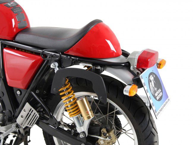 Hepco & Becker C-Bow tassendrager set zwart voor Royal Enfield Continental GT 535 vanaf 2013 tot 2018