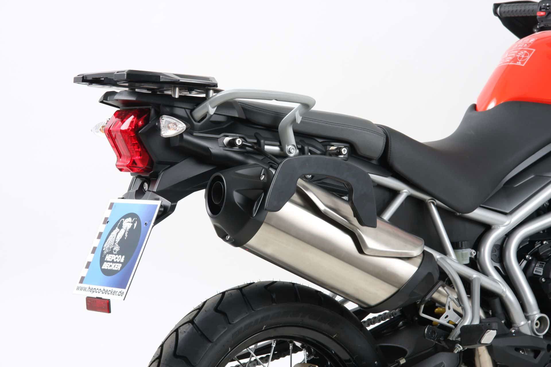 Hepco & Becker C-Bow tassendrager set zwart voor Triumph TIGER 800 XC / XCX / XCA vanaf 2015 tot 2017