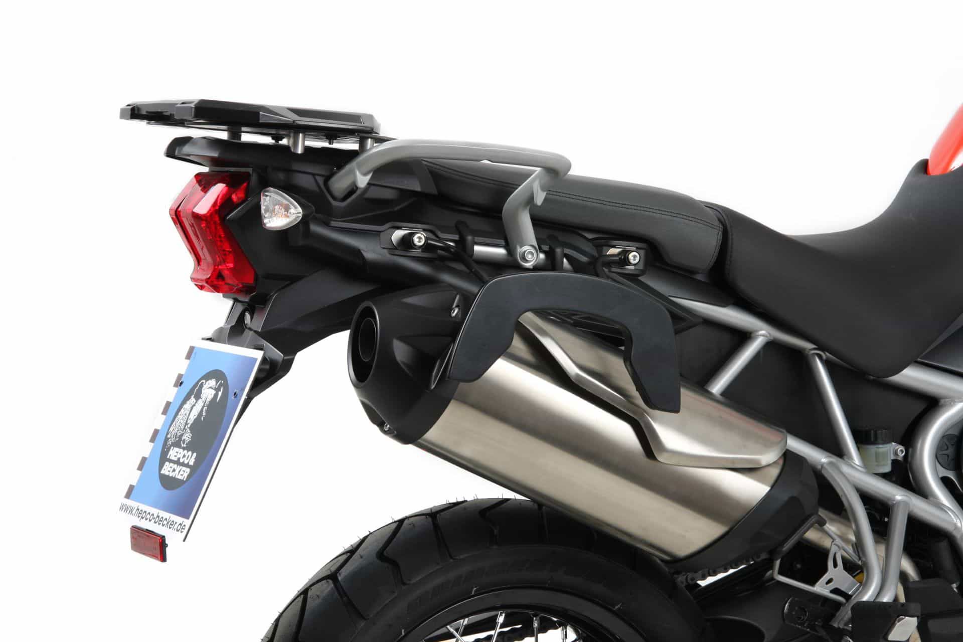 Hepco & Becker C-Bow tassendrager set zwart voor Triumph TIGER 800 XR / XRX vanaf 2015 tot 2017