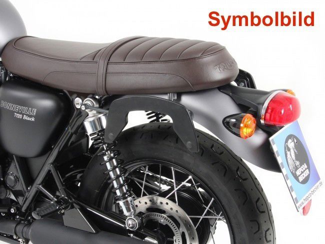 Hepco & Becker C-Bow tassendrager set chroom voor Triumph Bonneville T120 vanaf 2016-