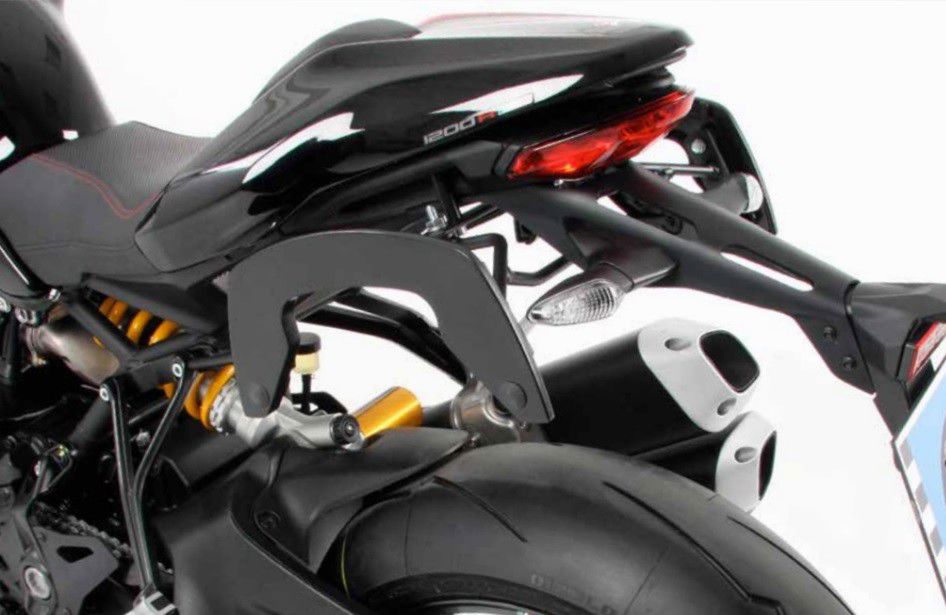 Hepco & Becker C-Bow tassendrager set zwart voor Ducati Monster 1200R vanaf 2016 tot 2017