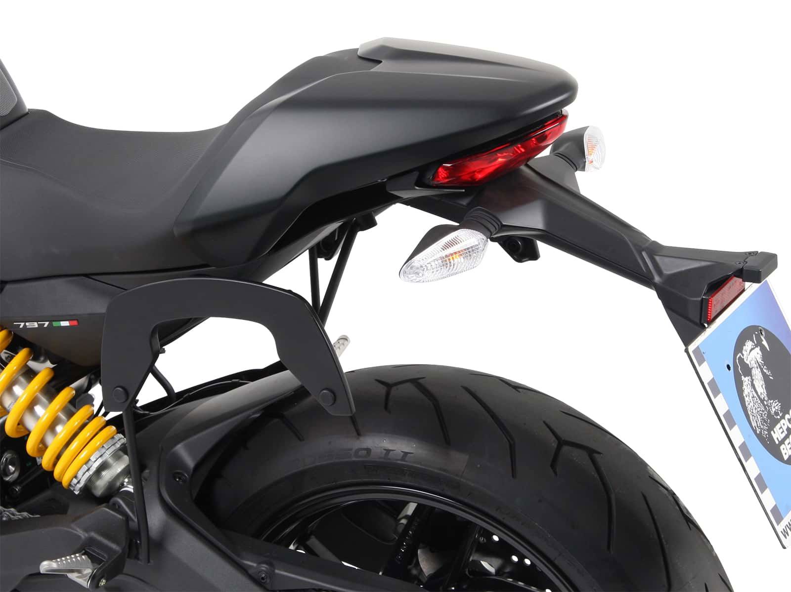 Hepco & Becker C-Bow tassendrager set zwart voor Ducati Monster 797 vanaf 2017
