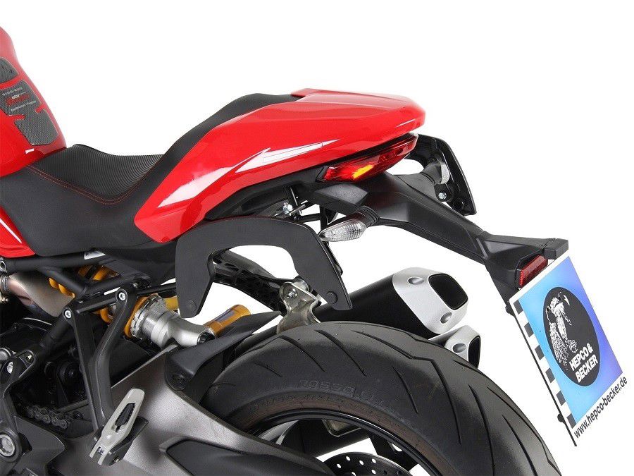 Hepco & Becker C-Bow tassendrager set zwart voor Ducati Monster 1200S vanaf 2017