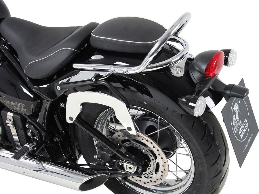 Hepco & Becker C-Bow tassendrager set chroom voor Triumph Bonneville Speedmaster vanaf 2018 tot 2021