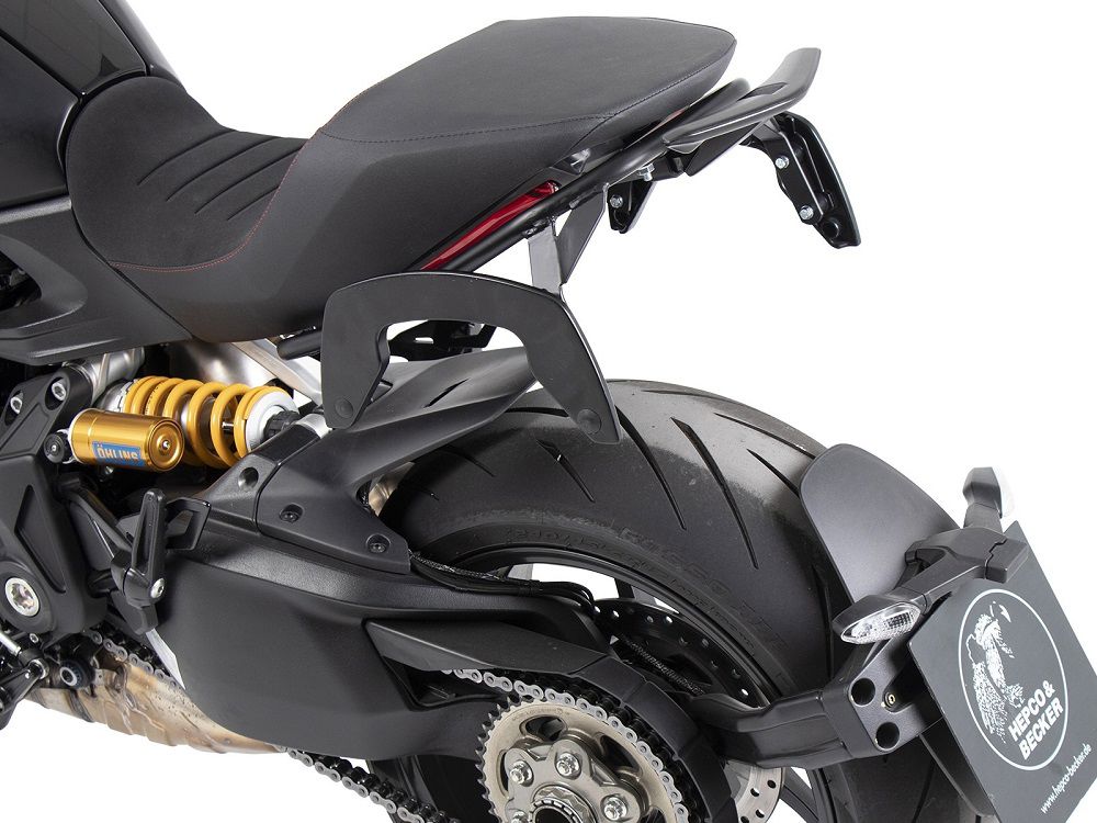 Hepco & Becker C-Bow tassendrager set zwart voor Ducati Diavel 1260 / S vanaf 2019