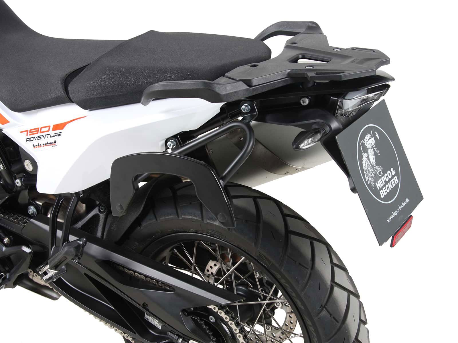 Hepco & Becker C-Bow tassendrager set zwart voor KTM 790 Adventure R vanaf 2019 tot 2021