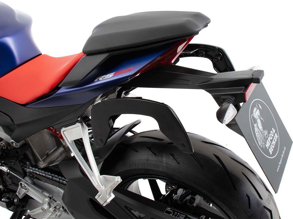 Hepco & Becker C-Bow tassendrager set zwart voor Aprilia RS/Tuono 660 vanaf 2020
