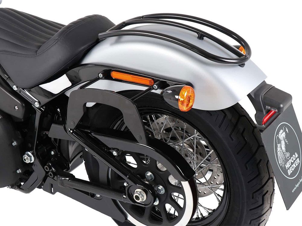 Hepco & Becker C-Bow tassendrager set zwart voor Harley Davidson Softail Standard vanaf 2020