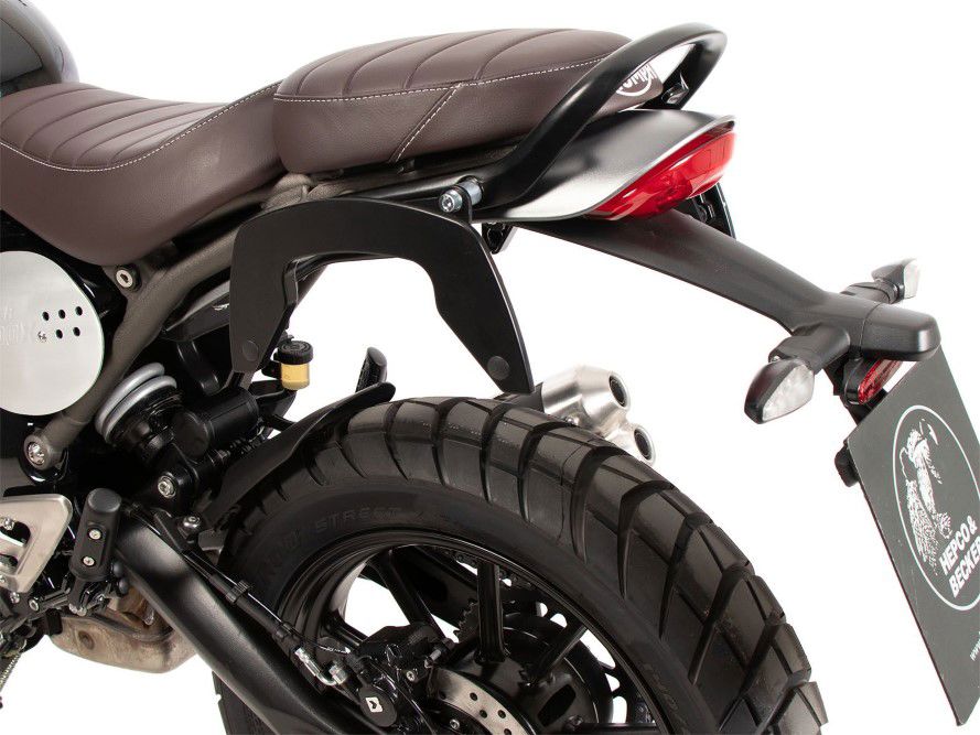 Hepco & Becker C-Bow tassendrager set zwart voor Triumph Scrambler 400 X vanaf 2024