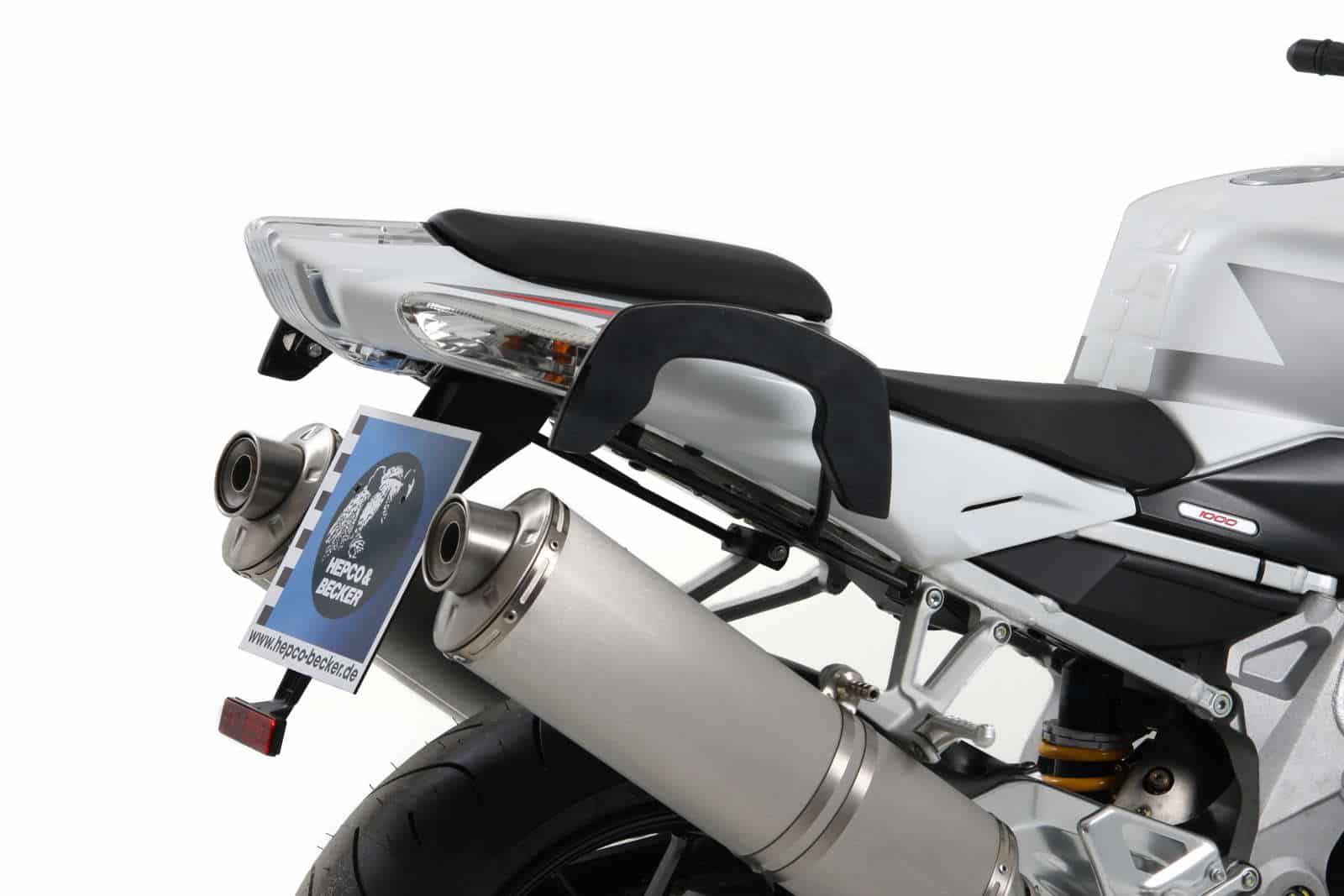 Hepco & Becker C-Bow tassendrager set zwart voor Aprilia TUONO/ Factory vanaf 2009 tot 2011