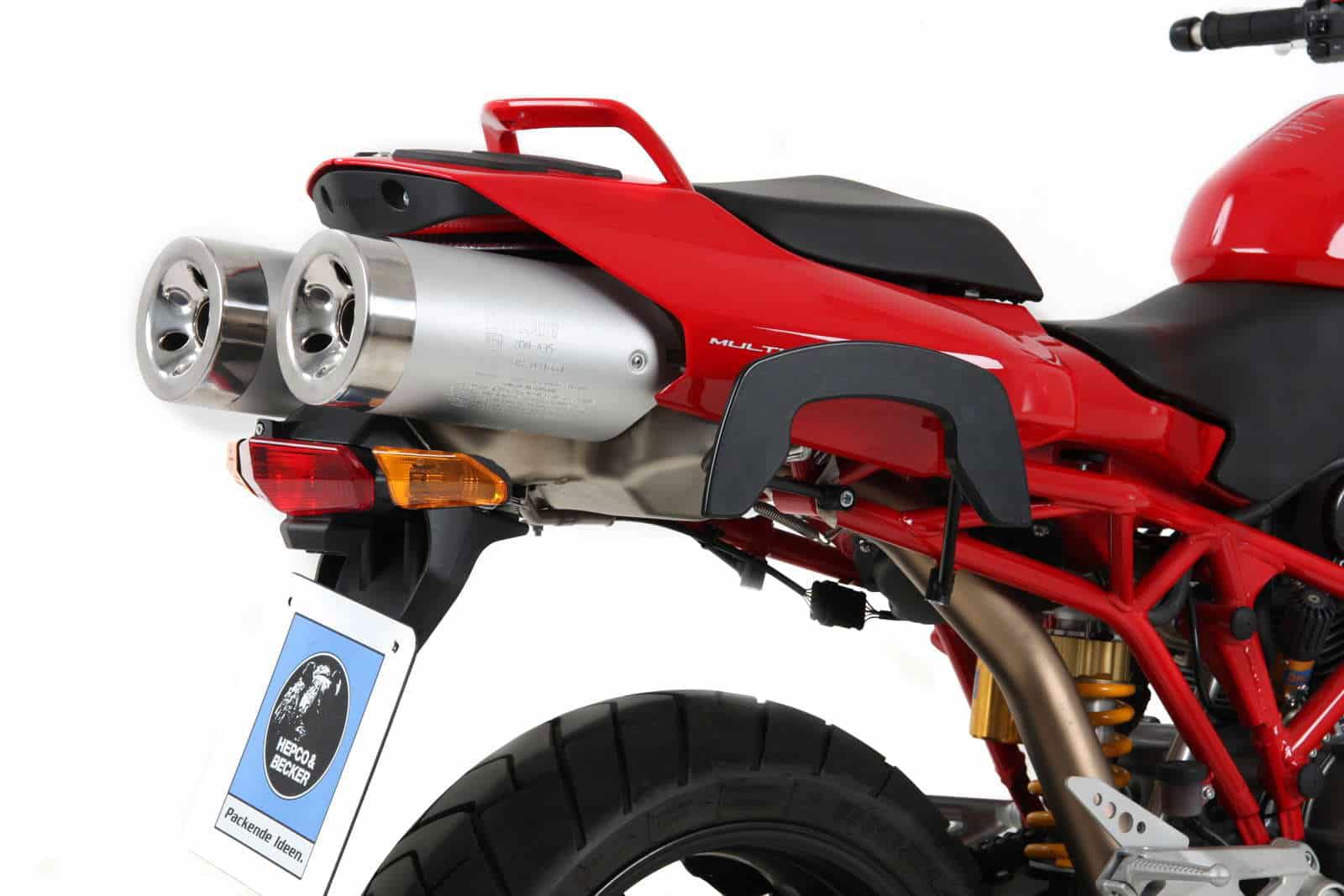 Hepco & Becker C-Bow tassendrager set zwart voor Ducati Multistrada 620 / 1000 / 1100 vanaf 2003 tot 2006