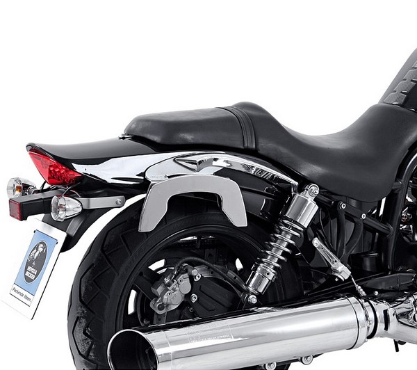 Hepco & Becker C-Bow custom tassendrager set chroom voor Hyosung GV650 vanaf 20