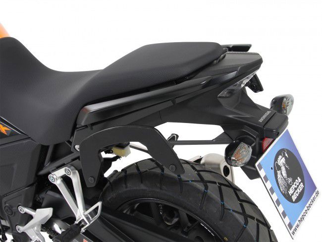 Hepco & Becker C-Bow tassendrager set antraciet voor Honda CB500X vanaf 2017 tot 2018