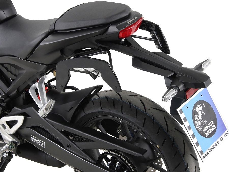 Hepco & Becker C-Bow tassendrager set zwart voor Honda CB125R vanaf 2018