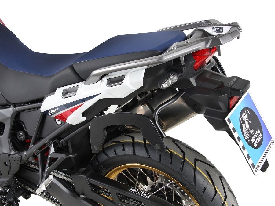 Hepco & Becker C-Bow tassendrager set zwart voor Honda CRF1000L Africa Twin vanaf 2018 tot 2019