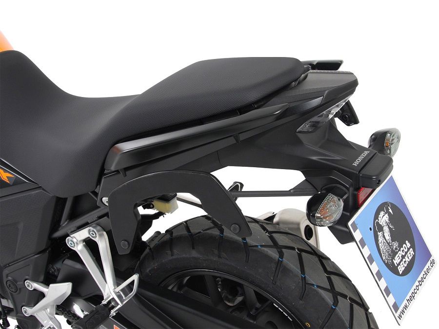 Hepco & Becker C-Bow tassendrager set antraciet voor Honda CB500X vanaf 2019