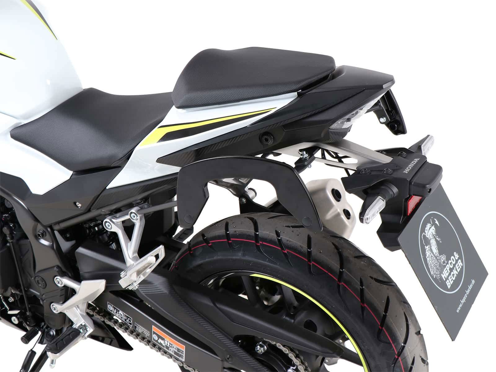 Hepco & Becker C-Bow tassendrager set antraciet voor Honda CBR500R 19-23