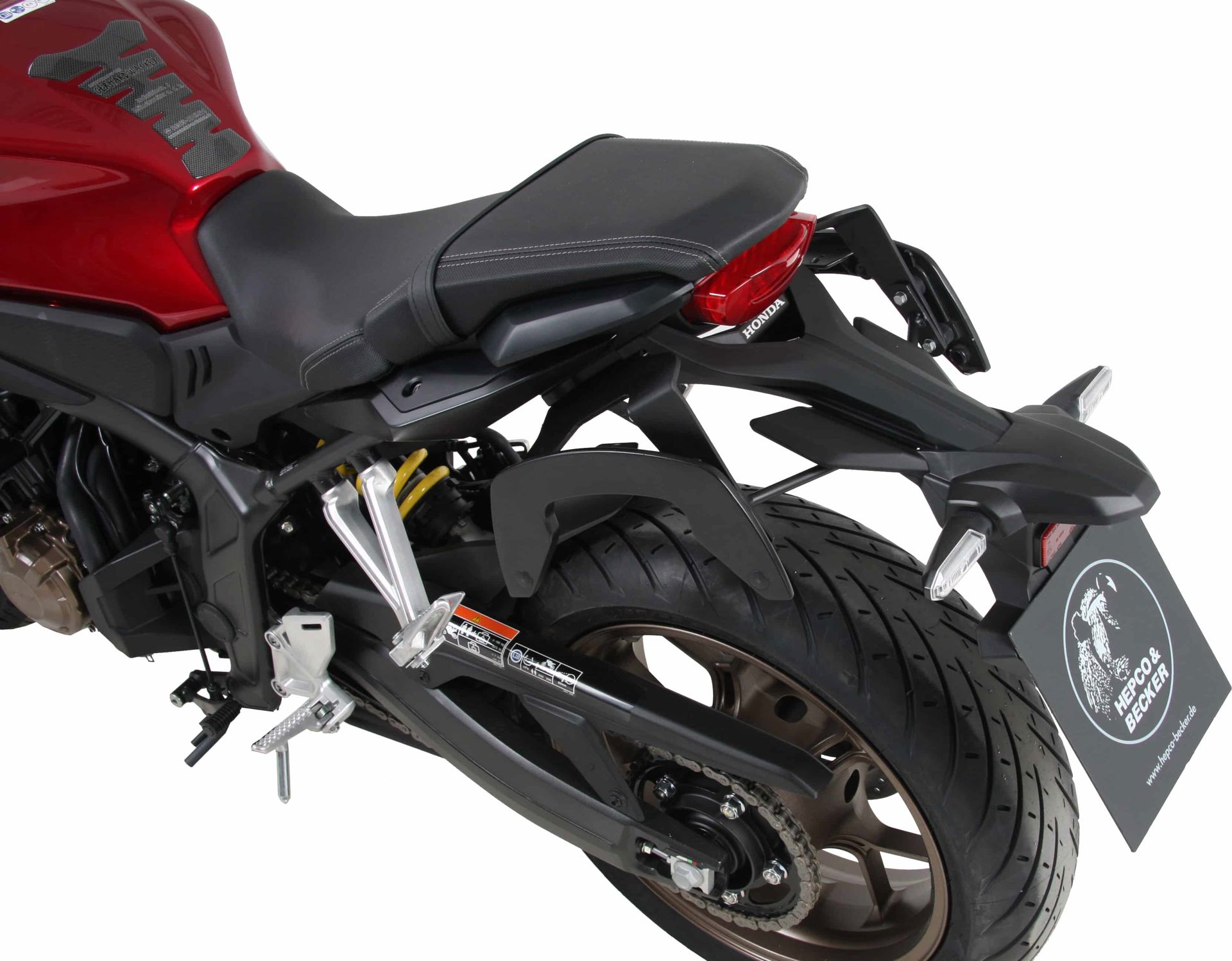 Hepco & Becker C-Bow tassendrager set zwart voor Honda CB650R vanaf 2019 tot 2020