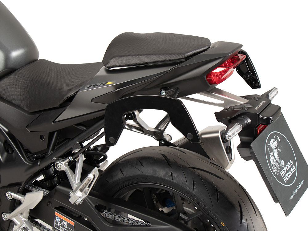 Hepco & Becker C-Bow tassendrager set antraciet voor Honda CB750 Hornet vanaf 2023