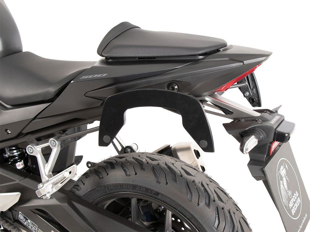 Hepco & Becker C-Bow tassendrager set antraciet voor Honda CBR500R 19-23