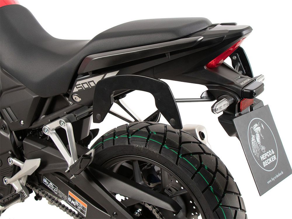 Hepco & Becker C-Bow tassendrager set antraciet voor Honda NX500 vanaf 2024