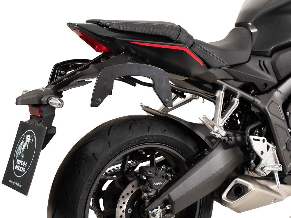 Hepco & Becker C-Bow tassendrager set antraciet voor Honda CBR650R vanaf 2024