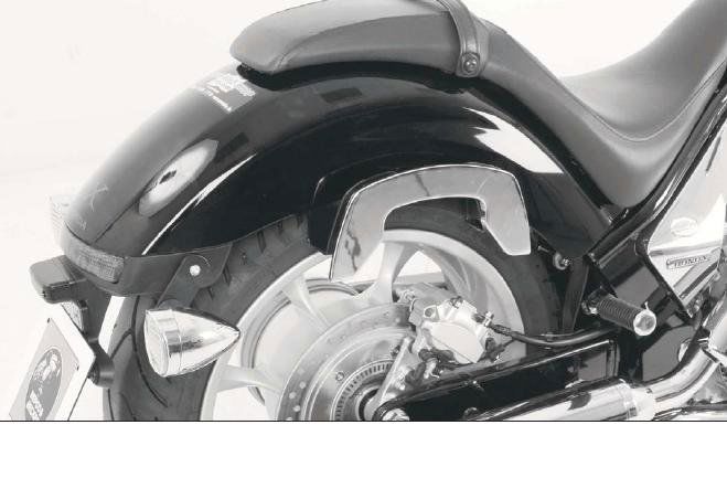 Hepco & Becker C-Bow custom tassendrager set chroom voor Honda VT1300CX ABS vanaf 2010