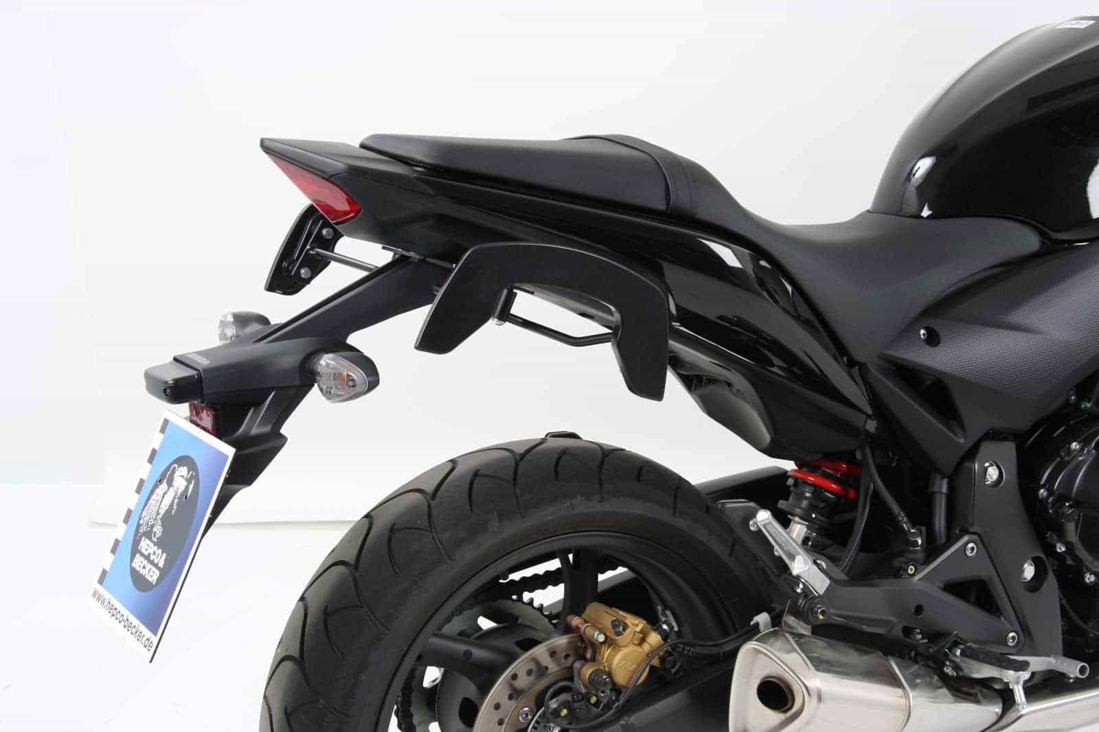 Hepco & Becker C-Bow tassendrager set zwart voor Honda CB600F vanaf 2011 tot 2016