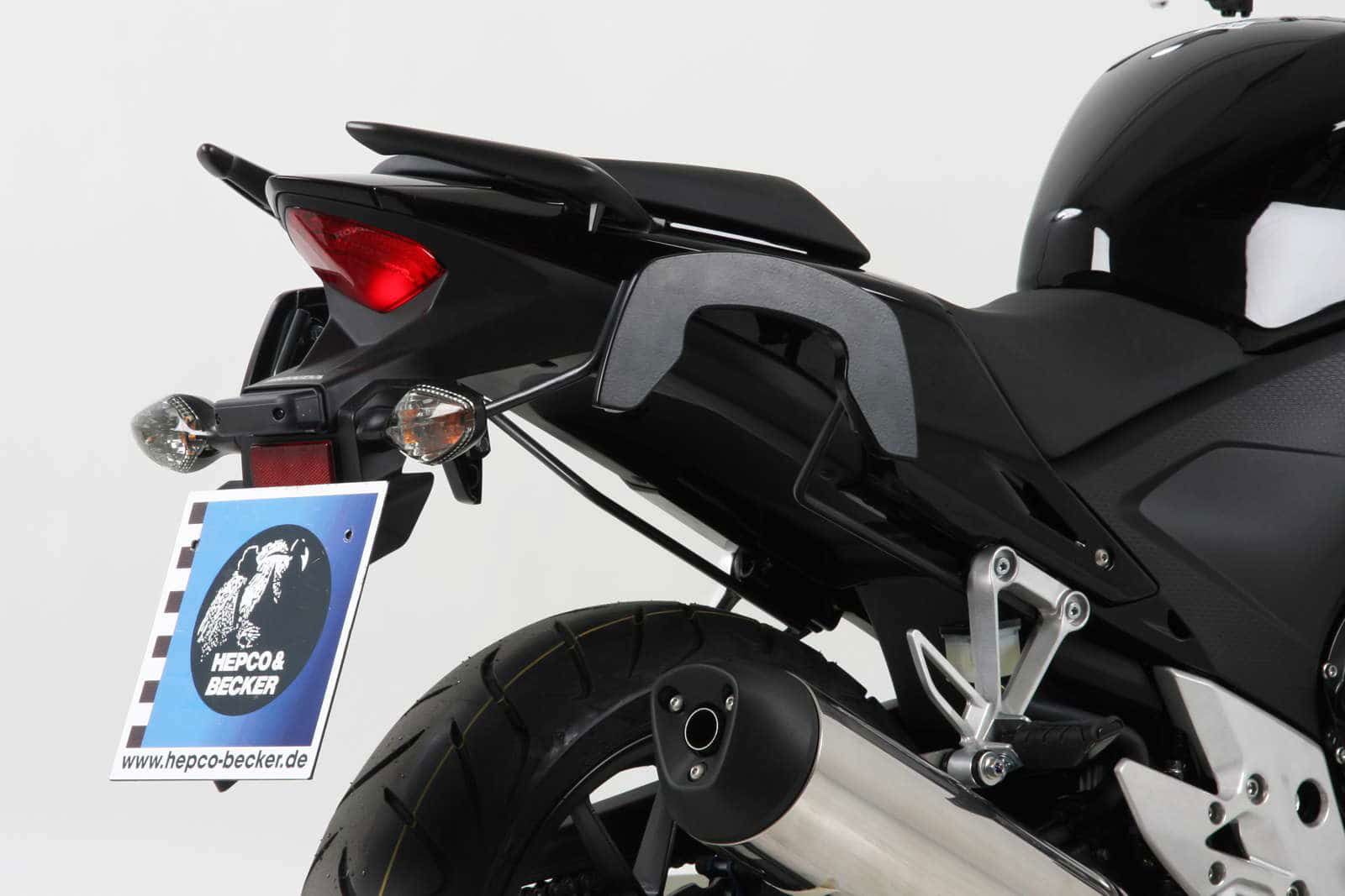 Hepco & Becker C-Bow tassendrager set zwart voor Honda CB500F vanaf 2013 tot 2015