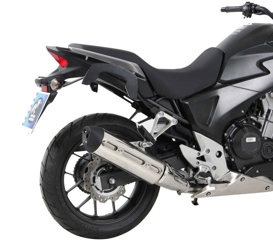 Hepco & Becker C-Bow tassendrager set antraciet voor Honda CB500X vanaf 2013 tot 2016
