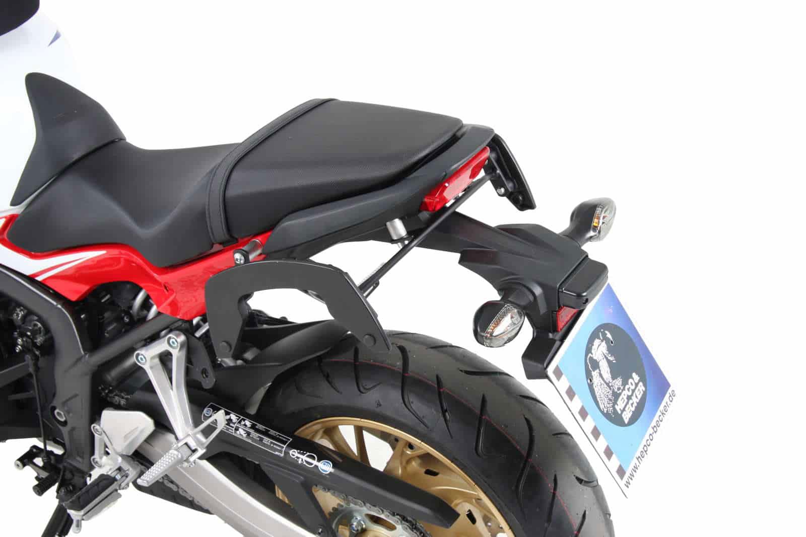 Hepco & Becker C-Bow tassendrager set zwart voor Honda CB650F vanaf 2014 tot 2016