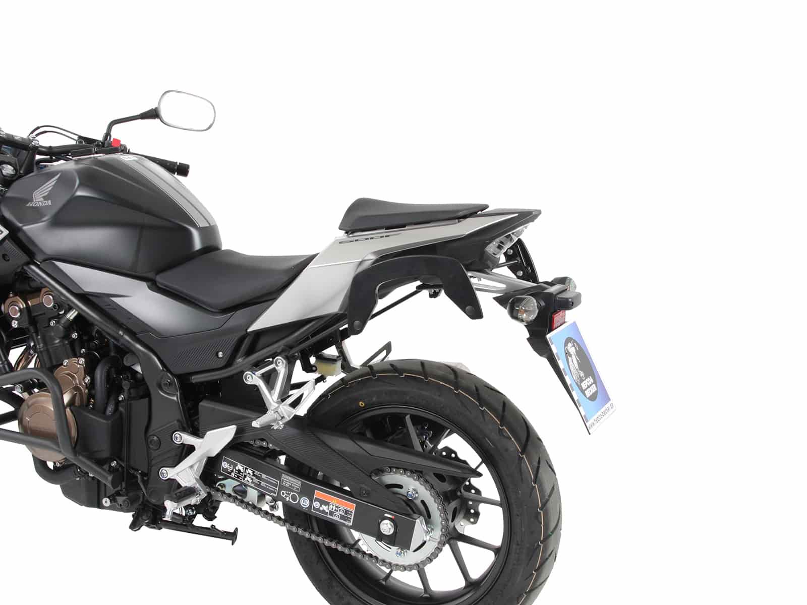 Hepco & Becker C-Bow tassendrager set antraciet voor Honda CB500F vanaf 2016 tot 2018