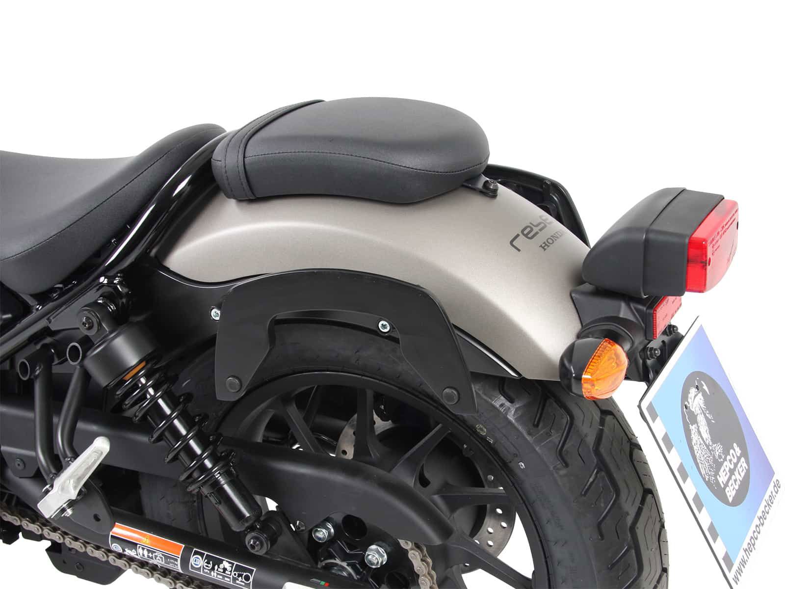 Hepco & Becker C-Bow tassendrager set zwart voor Honda CMX500 vanaf 2017 tot 2019