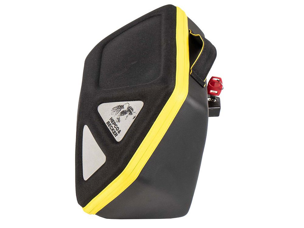 Hepco&Becker Tassenset Softbag Royster Speed zwart/geel voor C-Bow drager