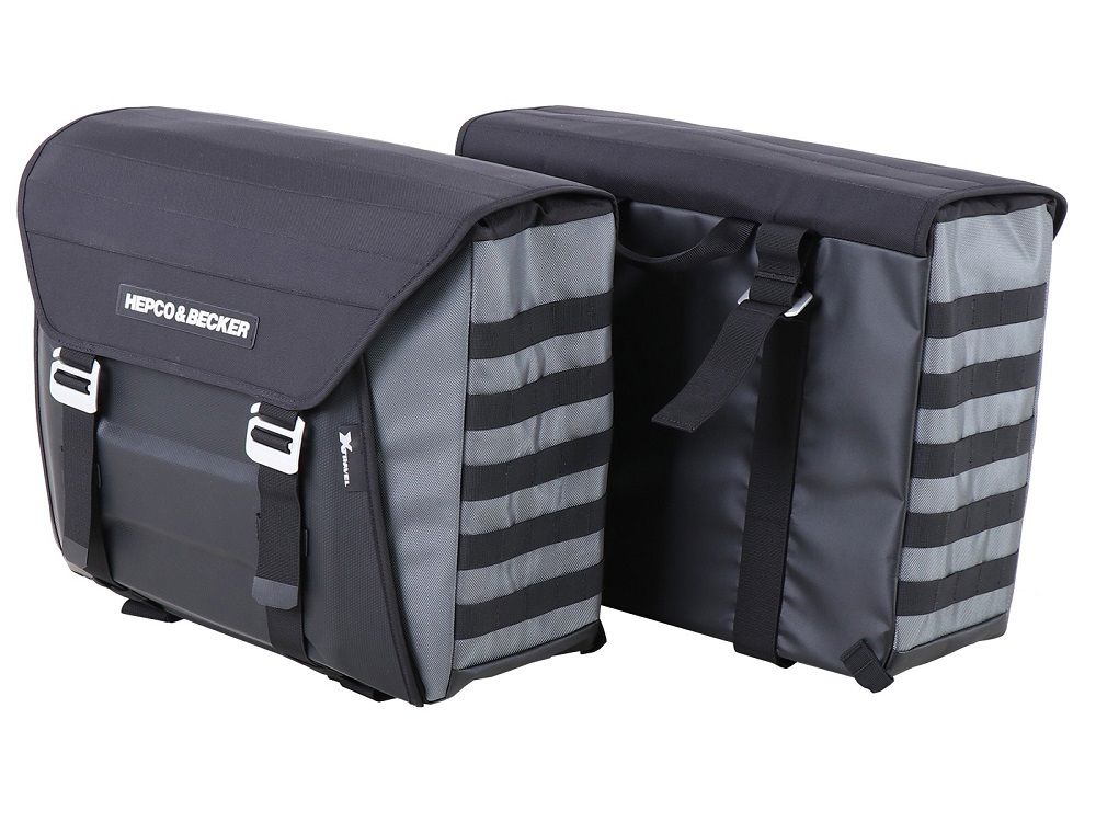 Hepco&Becker Tassenset XTravel Basic met universeel adapters
