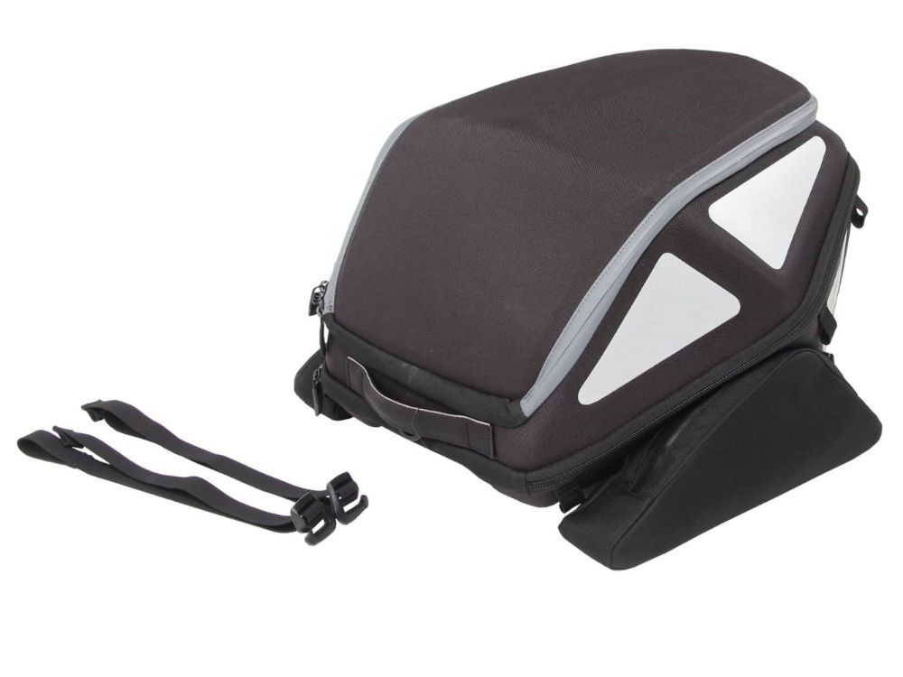 Hepco&Becker Rear bag Royster zwart met spanbanden